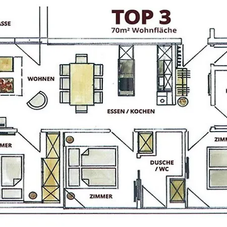 3 By Interhome شقة زيل أم سي